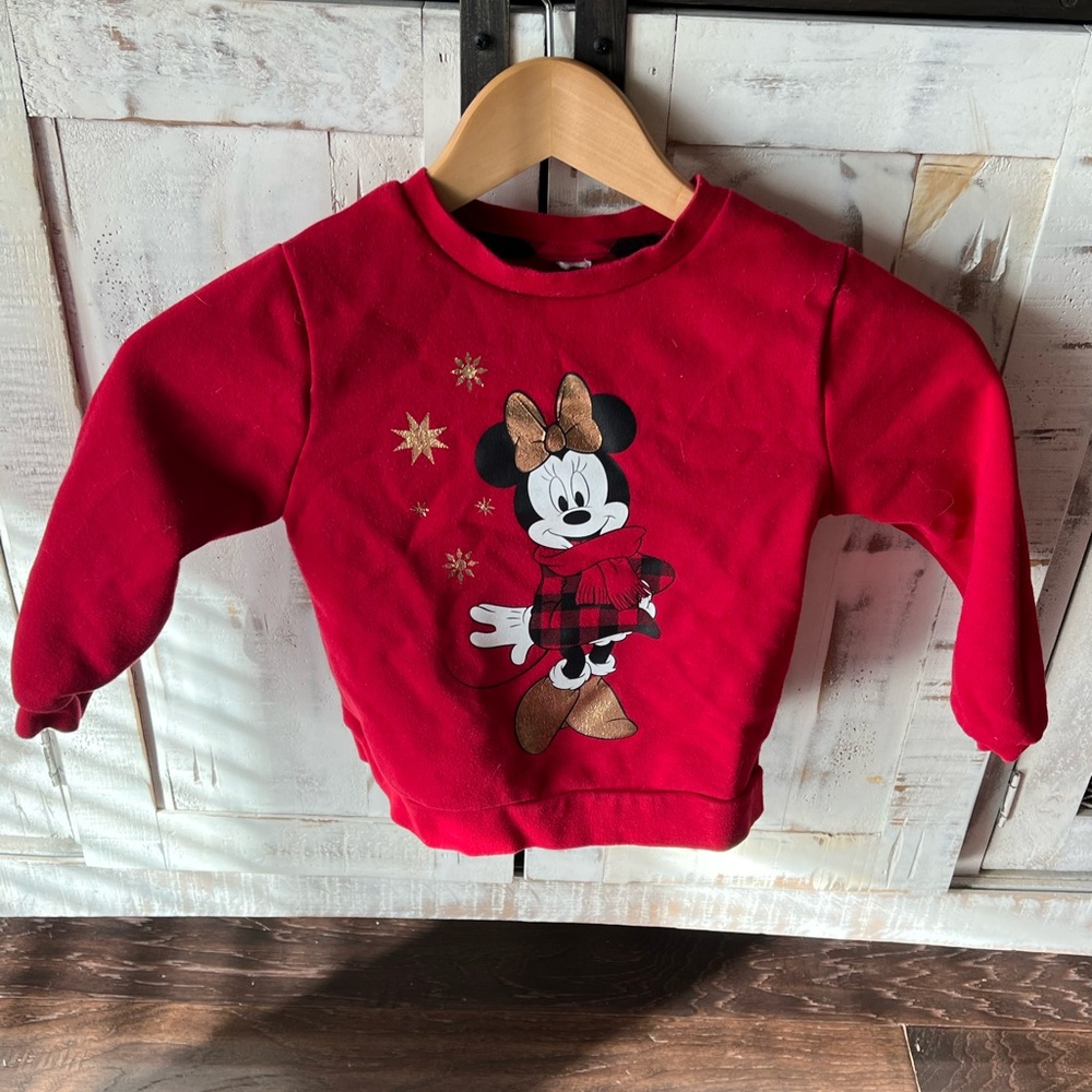 Minnie Mouse girl sweater size 5t